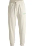 HUGO logo-print cotton track pants - Neutrals