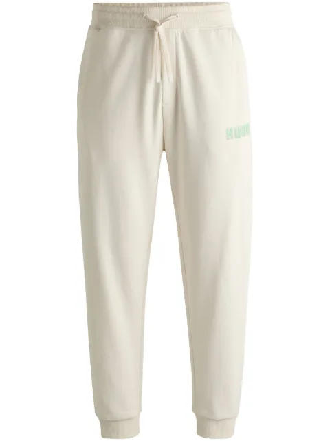 HUGO logo-print cotton track pants