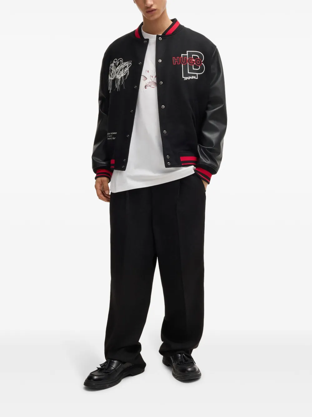 HUGO Jaqueta bomber x Les Benjamins | Jaqueta bomber | Image 2