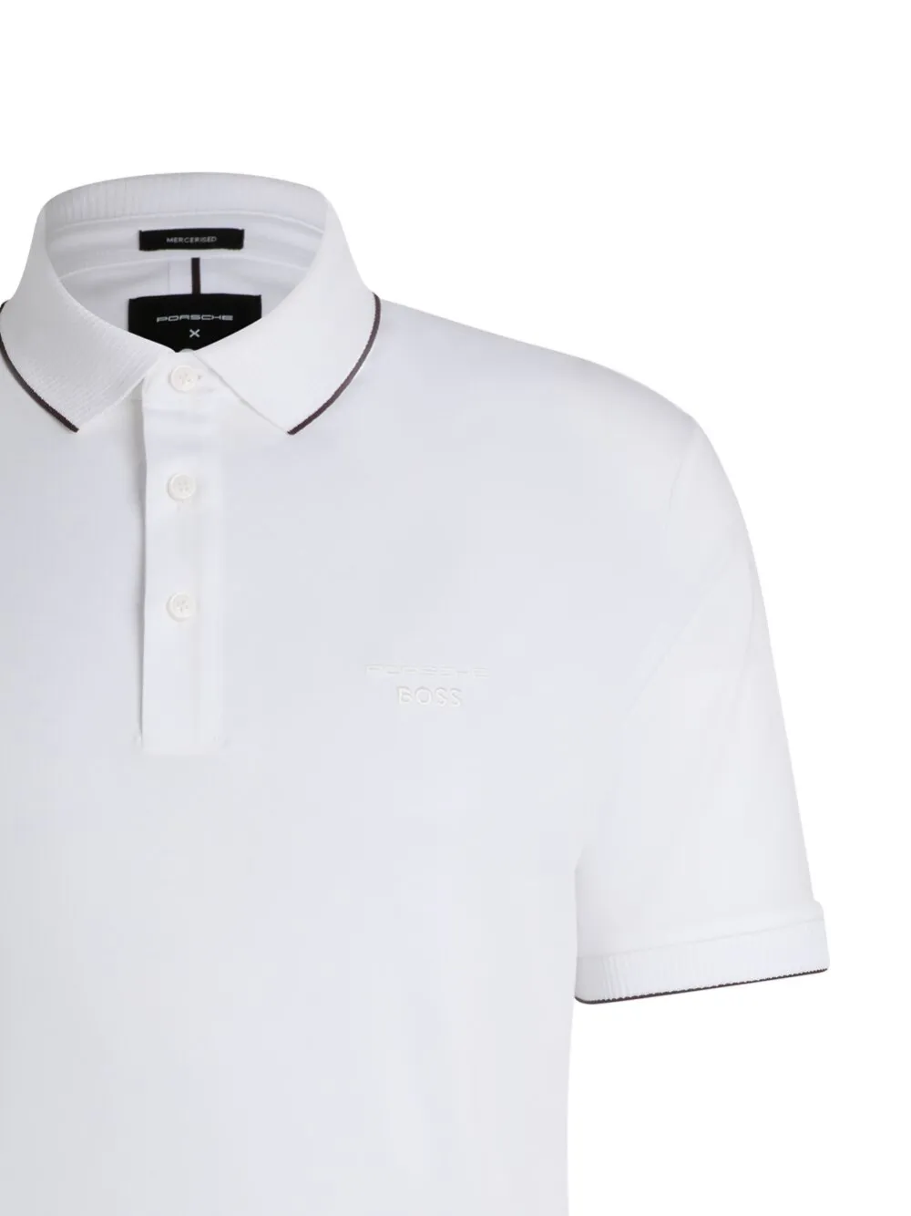 White polo shirt h on sale
