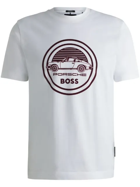 BOSS Camiseta x Porsche de algodão