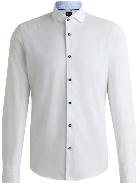 BOSS Camisa de algodão