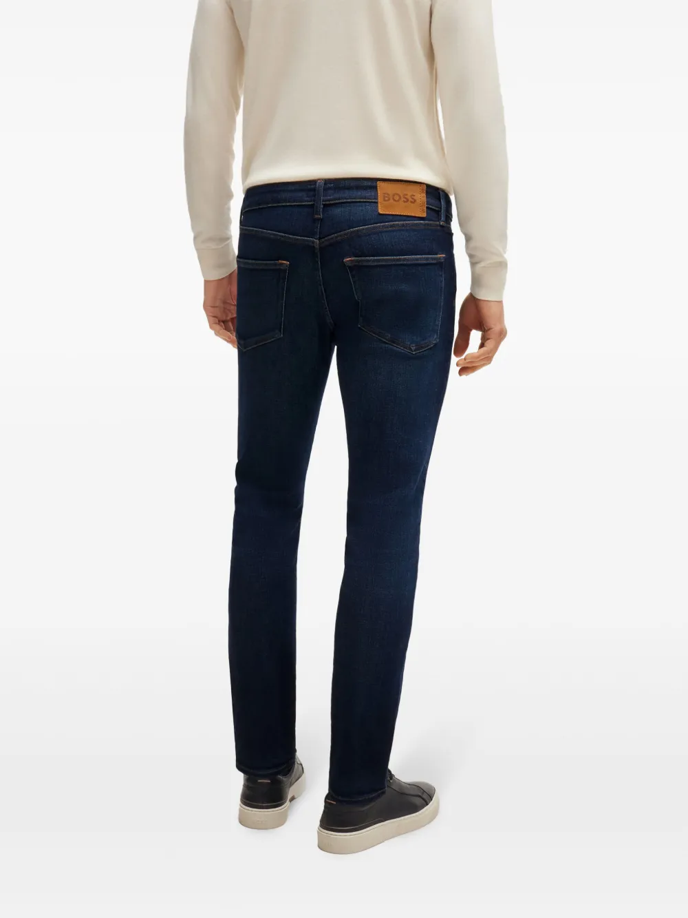 Hugo Boss Straight-leg Jeans In Blue