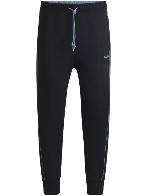 BOSS Calça esportiva com estampa de logo