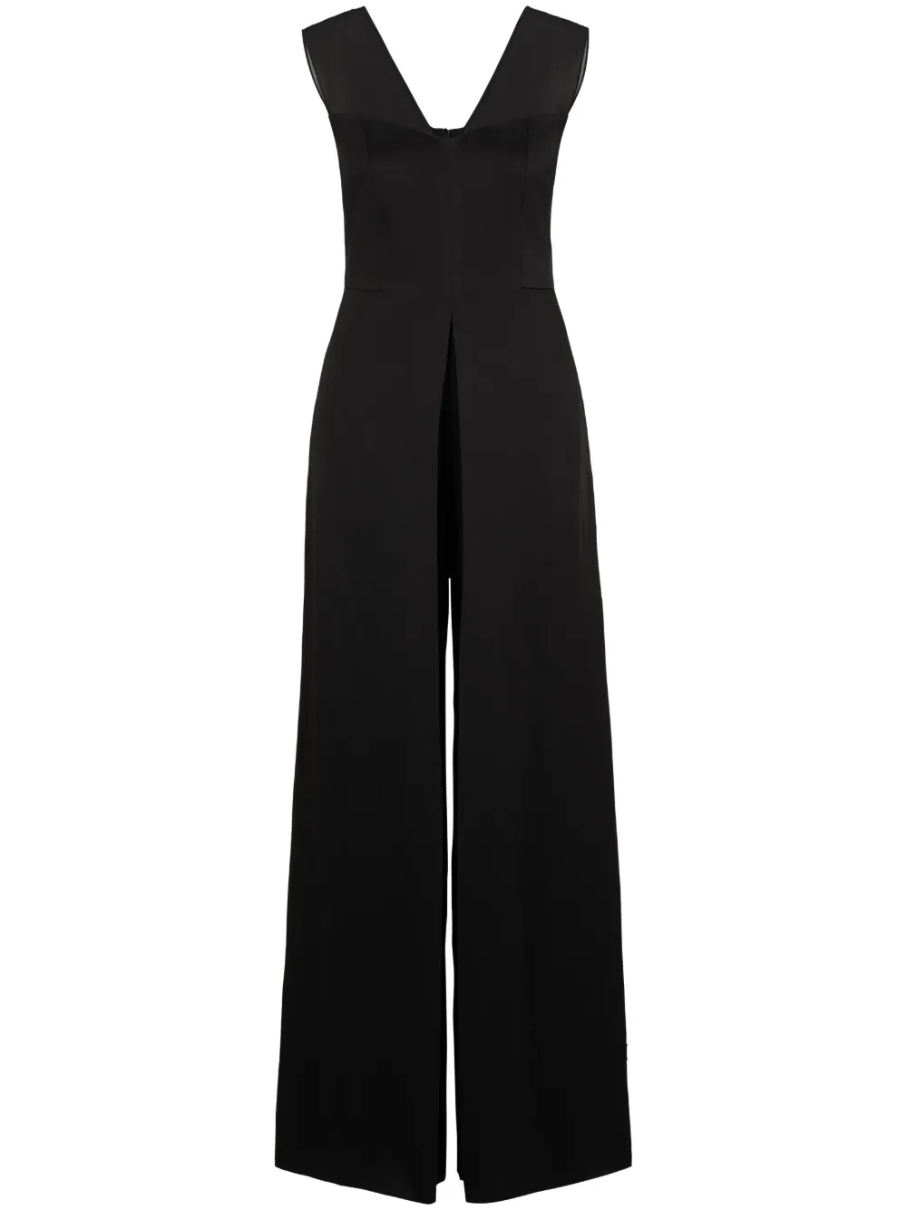 BOSS Jumpsuit aus Seide - Schwarz