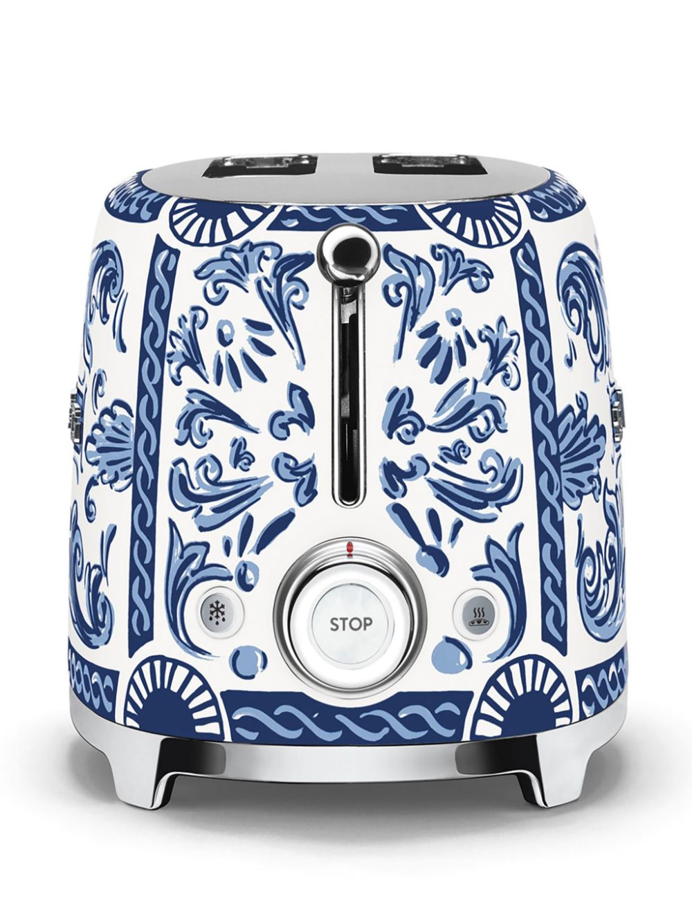 Smeg x Dolce & Gabbana Blu Mediterraneo broodrooster - Blauw