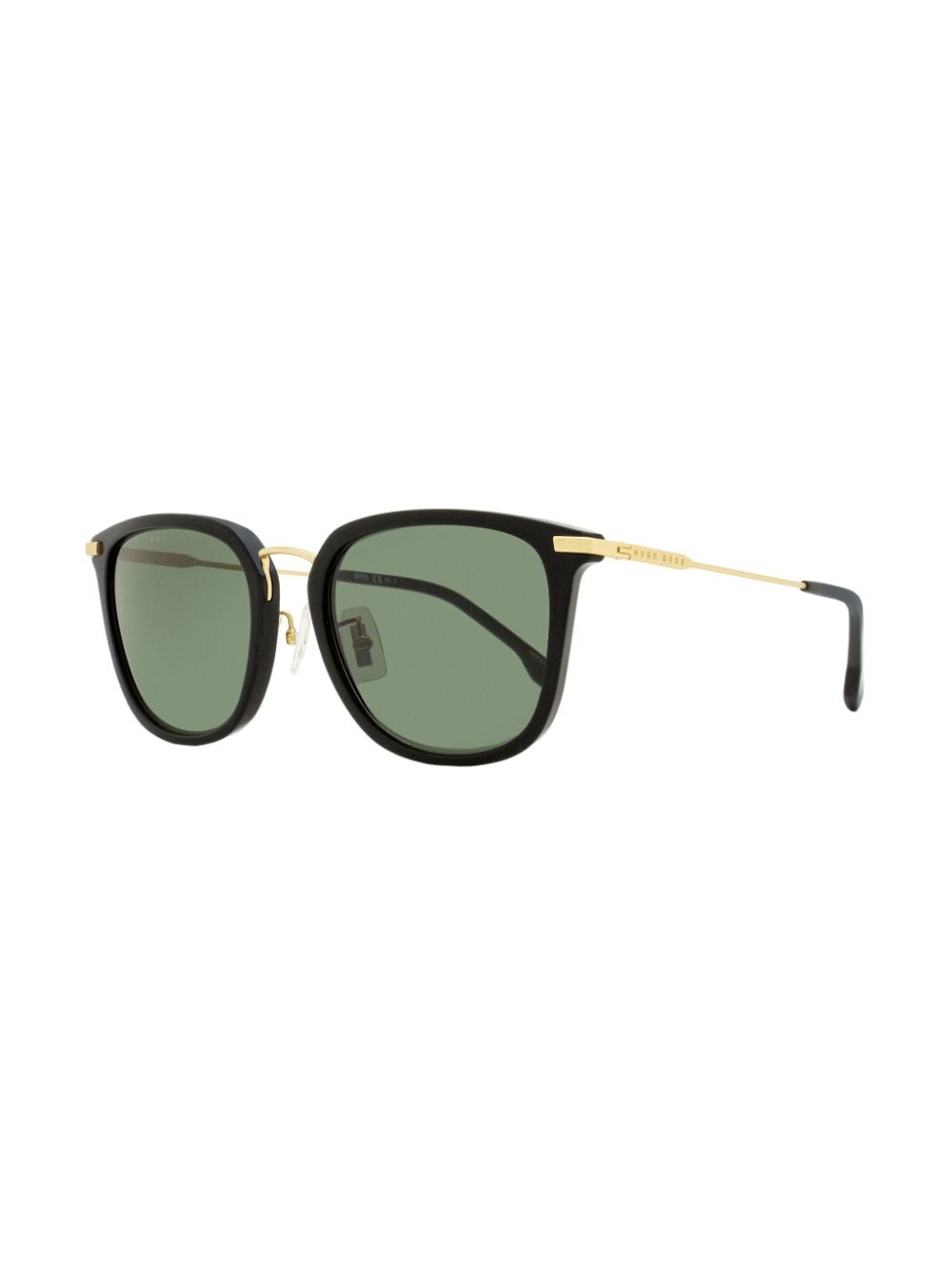 BOSS rectangle-frame sunglasses - Zwart