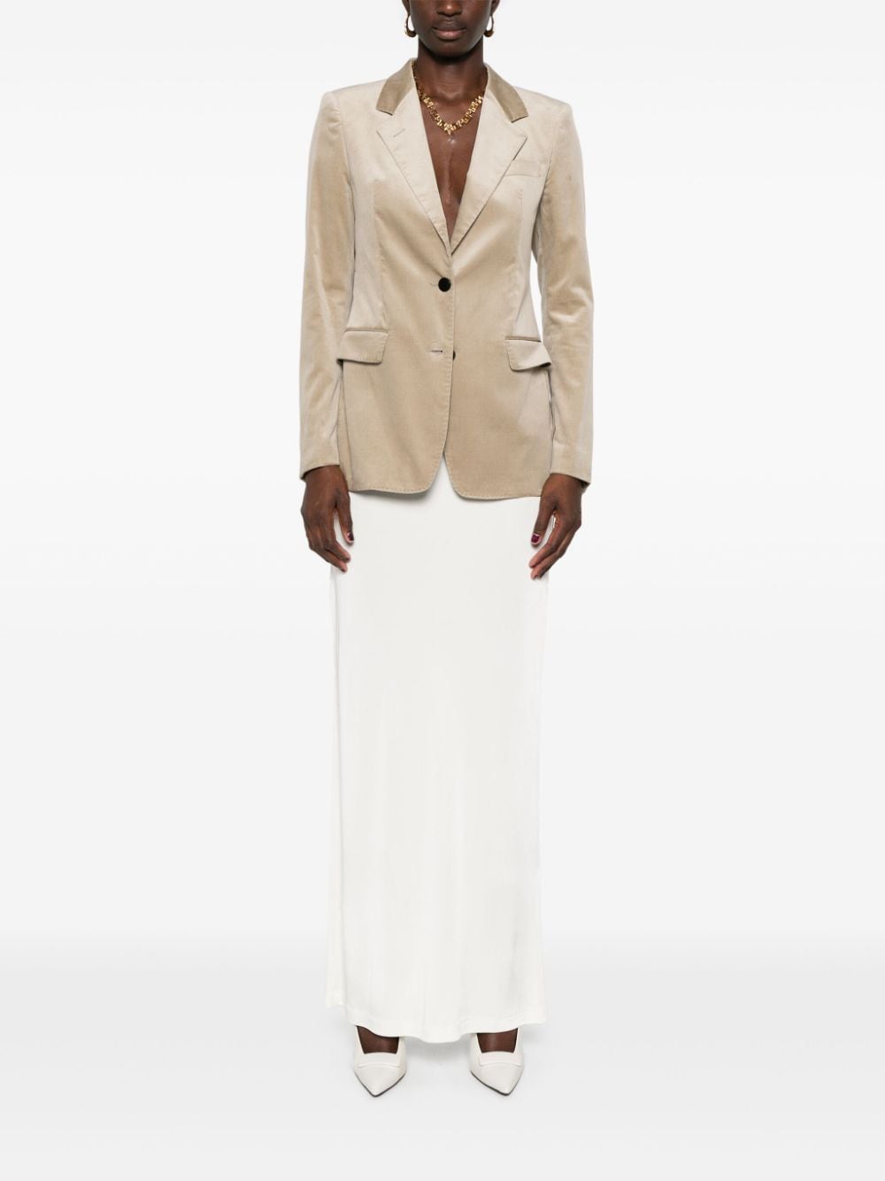 Shop Tagliatore J-parigi Blazer In Neutrals