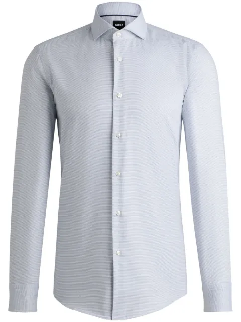 BOSS Camisa com colarinho