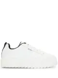 HUGO logo-patch platform sneakers - White