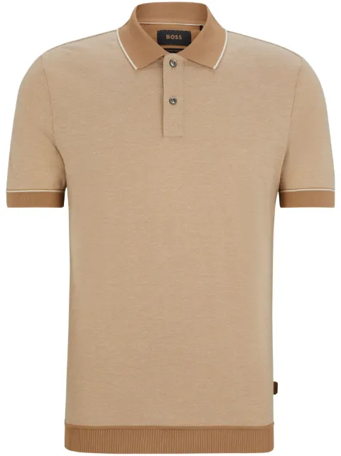 BOSS 반소매 폴로 셔츠