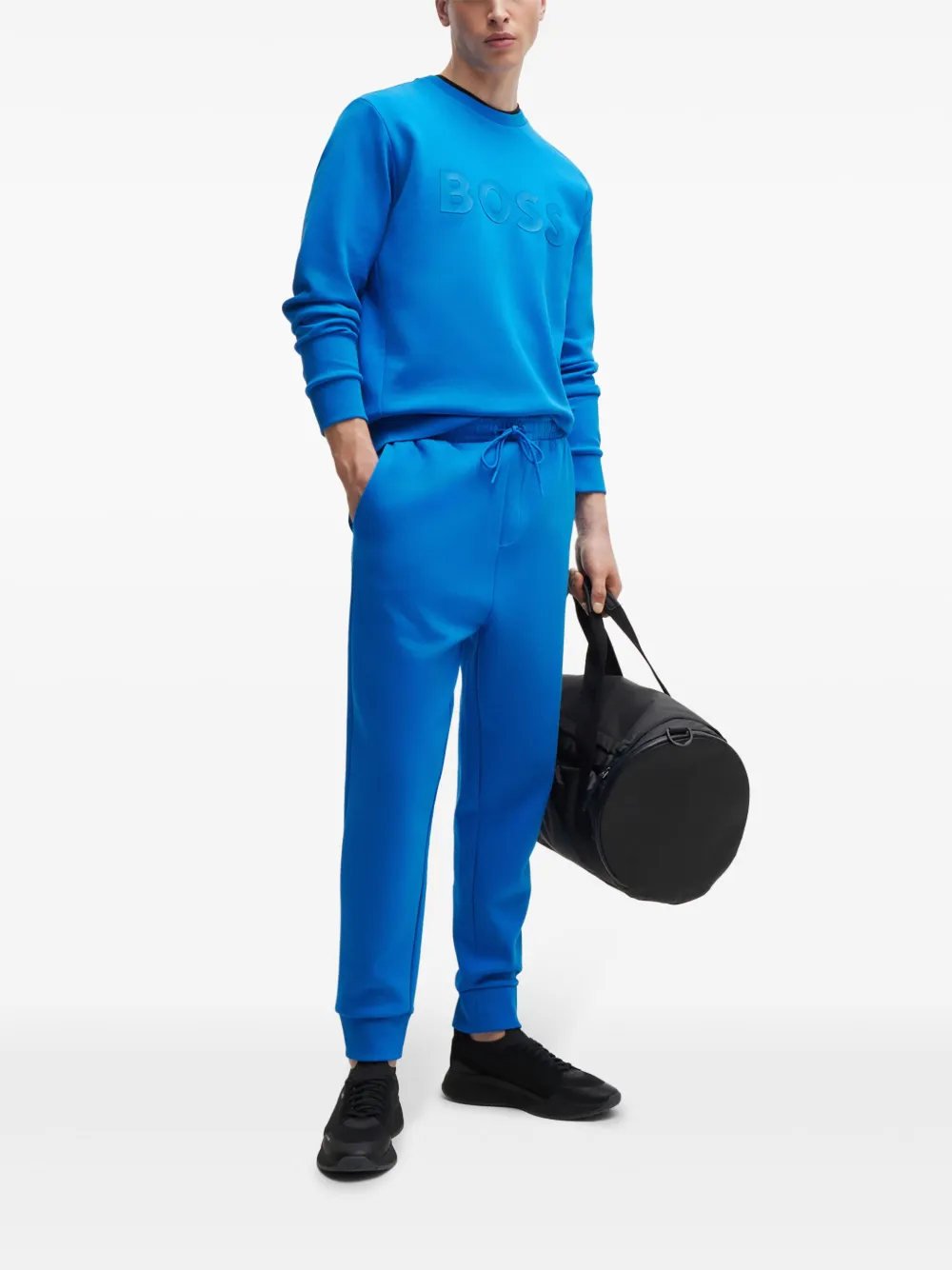 BOSS Calça com aplicação de logo | Calça esportiva | Image 2