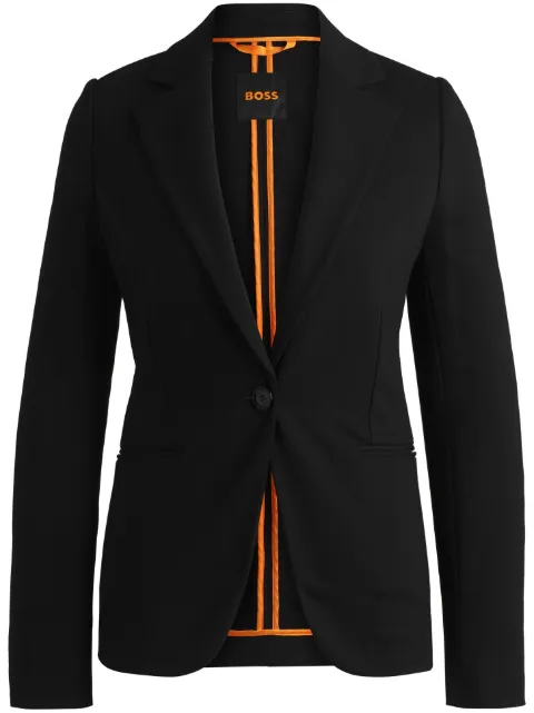 BOSS Blazer com abotoamento simples