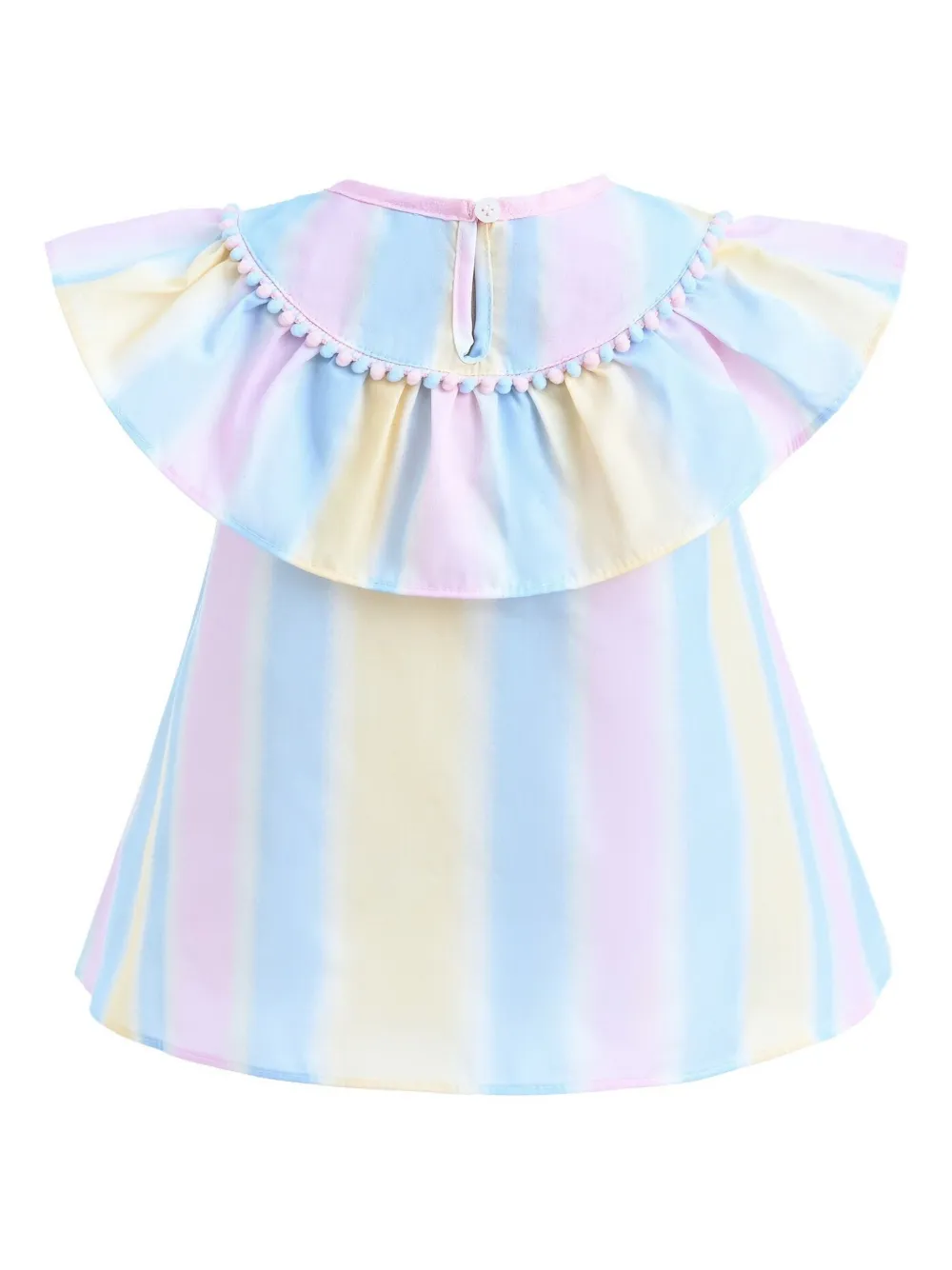 Mimi Tutu Rainbow gestreepte top en shorts Roze
