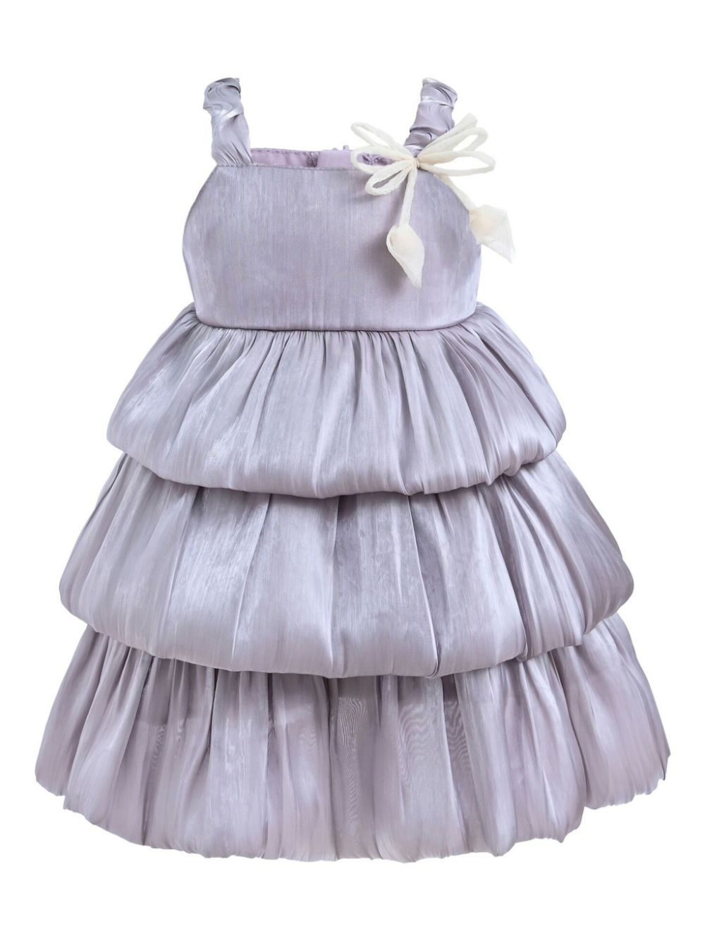 Mimi Tutu ruffled tiered dress - Purple