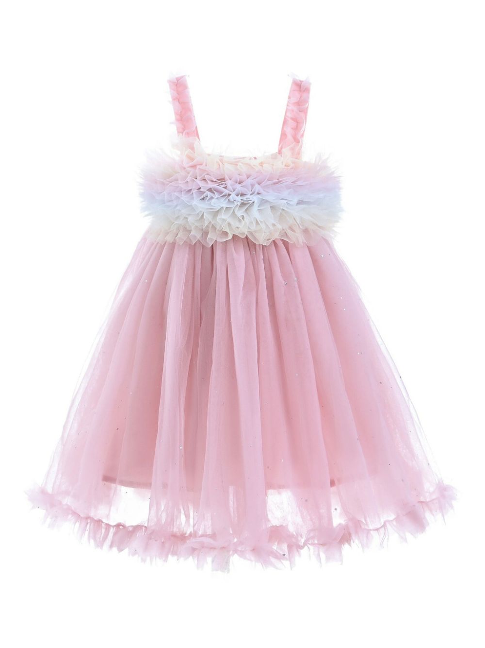 Mimi Tutu ruffled trapeze dress - Pink