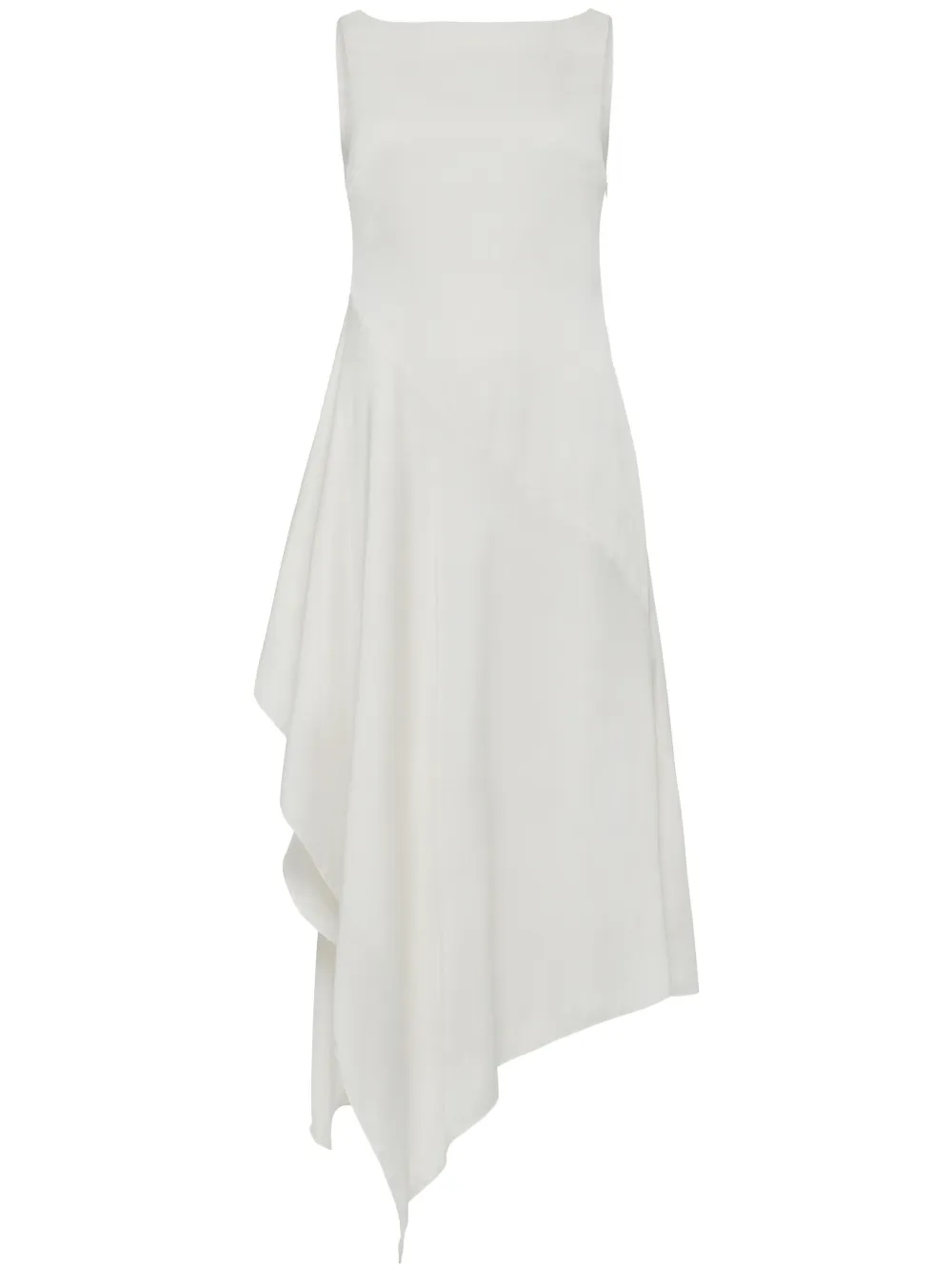 AZEEZA Manisha midi dress - White