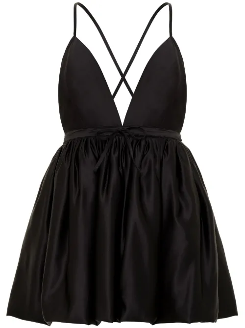 AZEEZA robe courte Martine - Noir - AZEEZA - Modalova