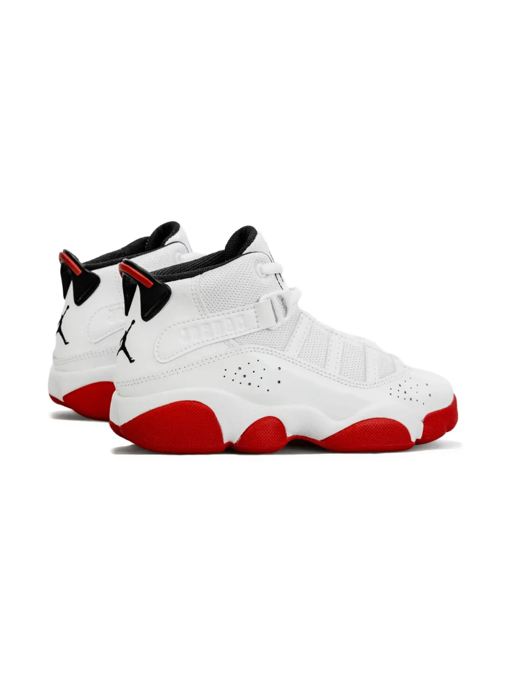 Jordan Kids 6 Rings White/University Red sneakers - Wit