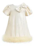 Mimi Tutu champagne frill dress - Neutrals