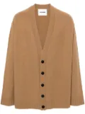 Jil Sander wool cardigan - Brown