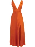 AZEEZA Cirrus midi dress - Orange