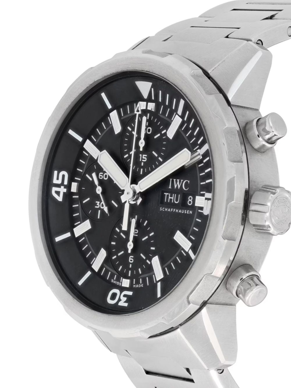 IWC Schaffhausen Pre-owned Aquatimer 44 mm horloge - Zwart