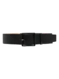 Max Mara elasticated leather belt - Black