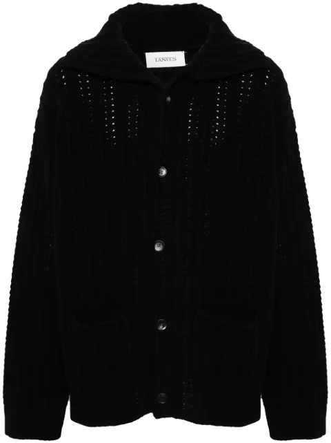 Laneus chunky-knit cardigan