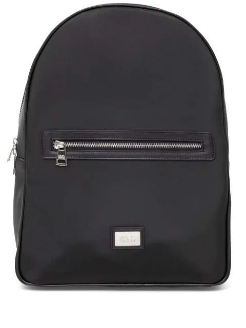 Karl Lagerfeld logo-plaque backpack