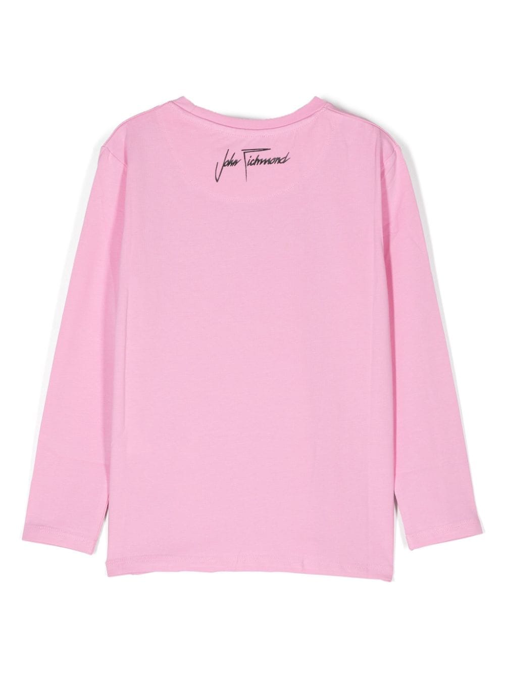 John Richmond Junior T-shirt met logo - Roze