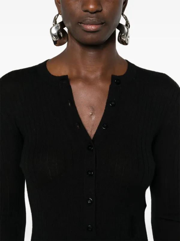オールインワン・サロペット The Attico Ribbed Cashmere And Silk Knit Mini Dress The Attico Ribbed Cashmere And Silk Knit Mini Dress | ShopSimon