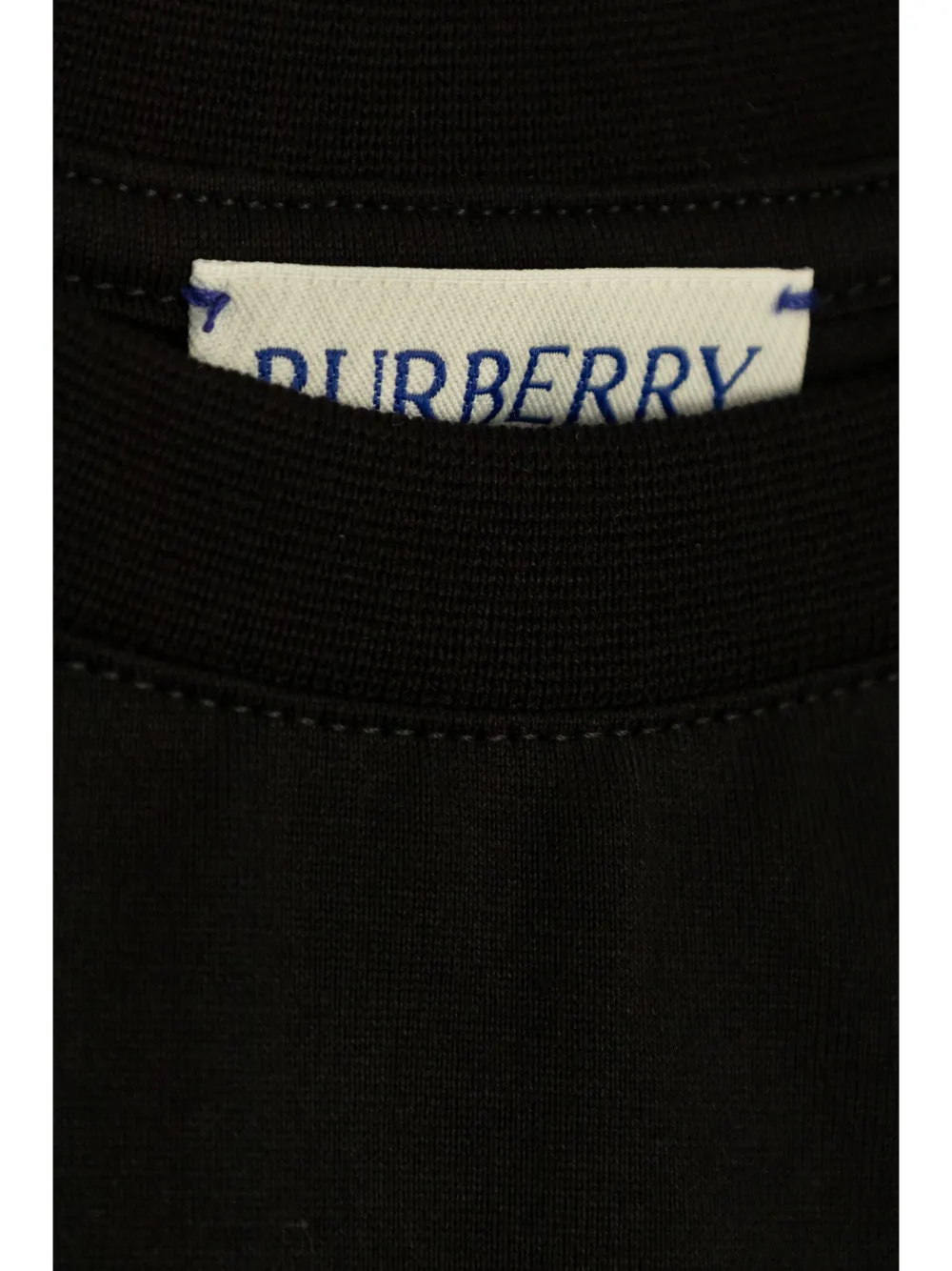 Burberry Kids T-shirt met grafische print Zwart