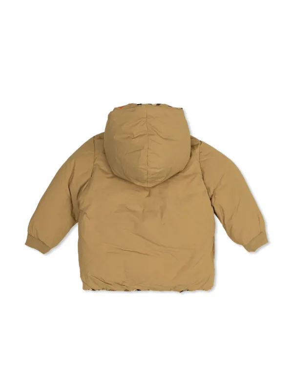 キッズ用ボトムス BURBERRY DOWN JACKETS Burberry Kids Puffer Jacket | Black | FARFETCH