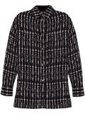 IRO check pattern jacket - Black