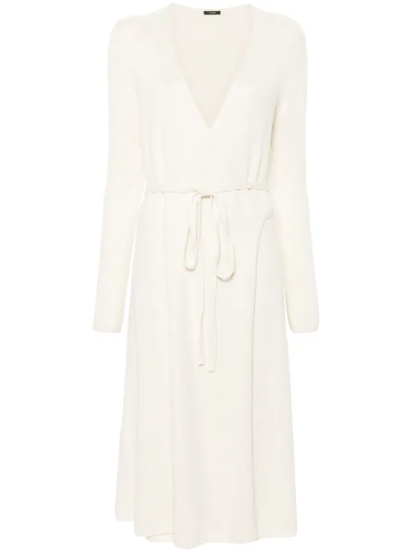 Joseph Knitted Maxi Dress - White