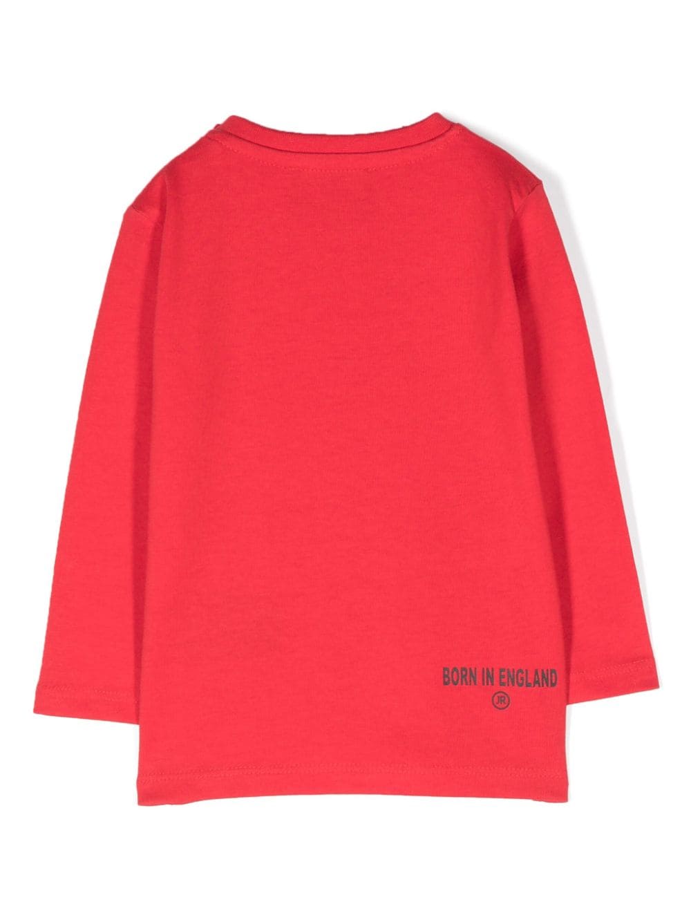 John Richmond Junior T-shirt met logoprint - Rood