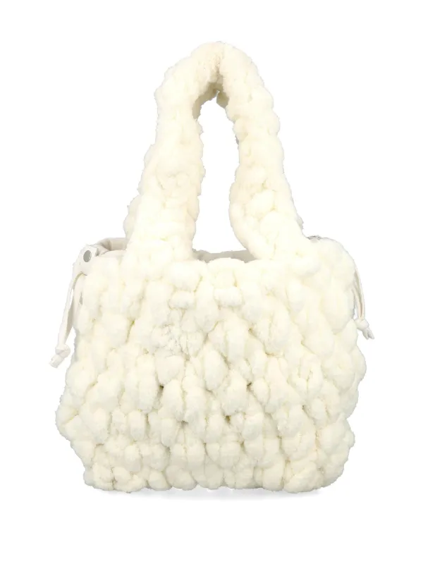 JW Anderson ブランケット ハンドバッグ S | ホワイト | FARFETCH JP