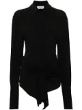 The Attico cut-out mini dress - Black