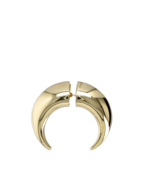 アクセサリーその他 MARINE SERRE Woman Jewel Gold UJW017ARMET0002 MT51 Gold Plated Moon Charm Bracelet • Marine Serre