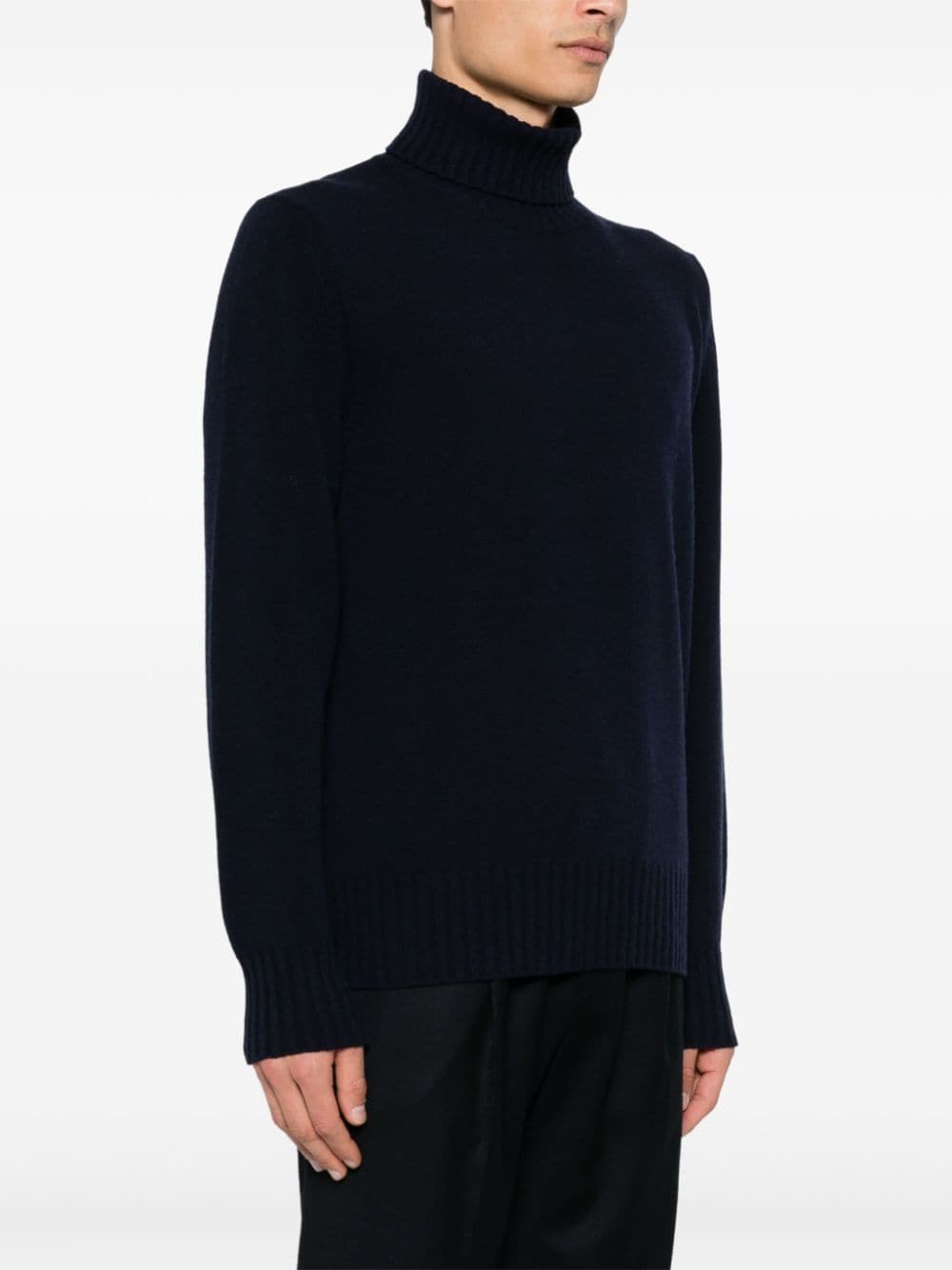 Shop Doppiaa Aamintore Sweater In Blau