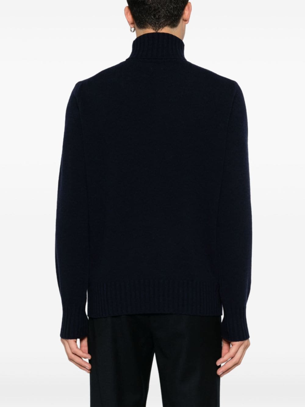 Shop Doppiaa Aamintore Sweater In Blau