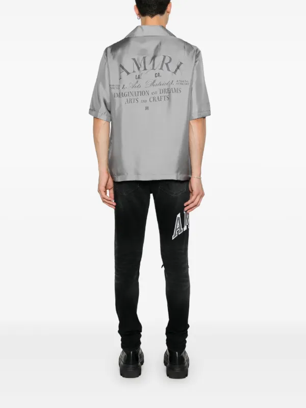 AMIRI Arts District Shirt | Grey | FARFETCH AU