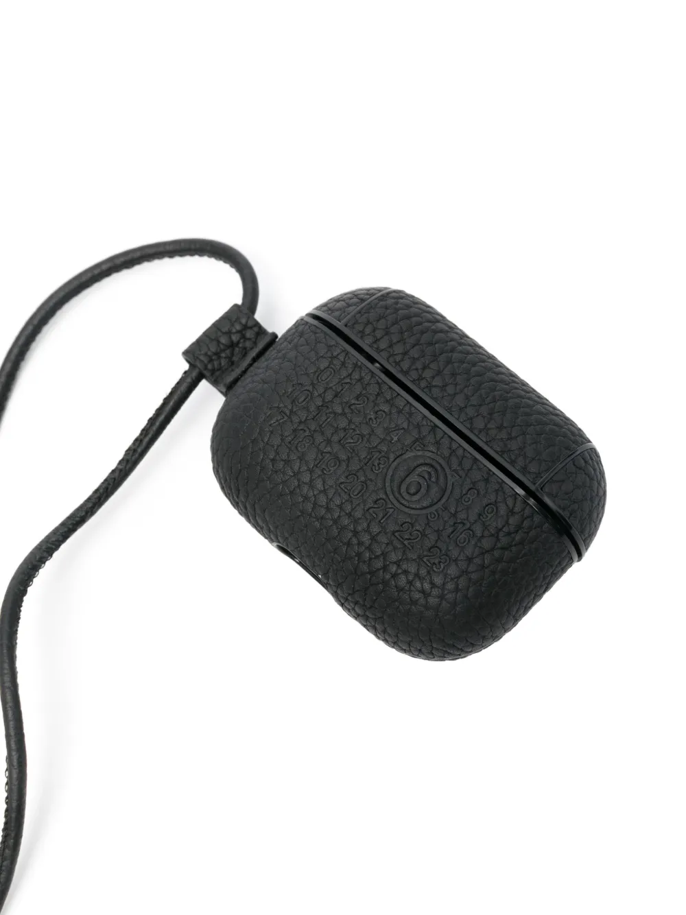 MM6 Maison Margiela numbers-motif AirPods case | Men | Image 2