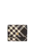 Burberry check wallet - Black