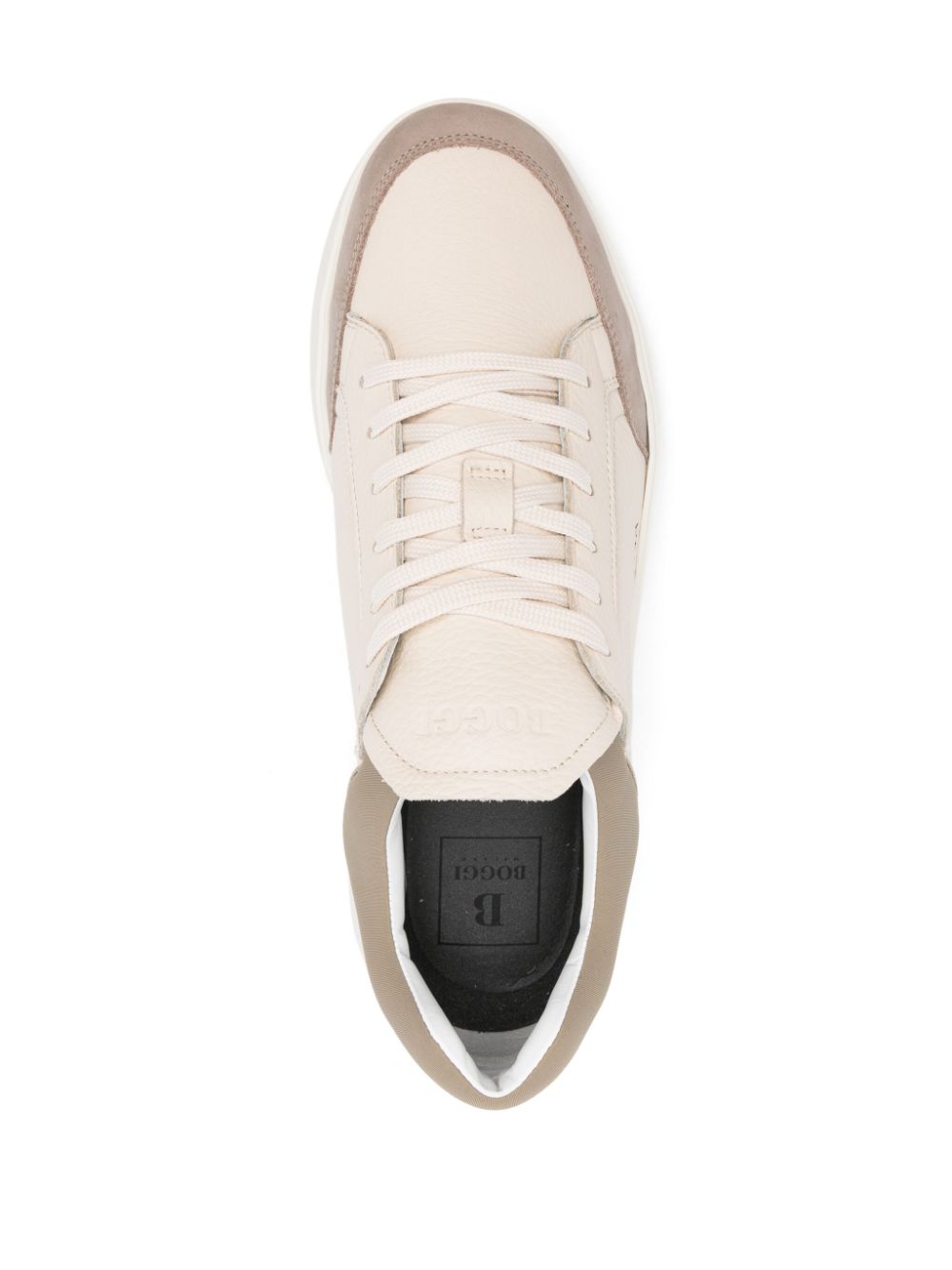 Boggi Milano Leren sneakers Wit