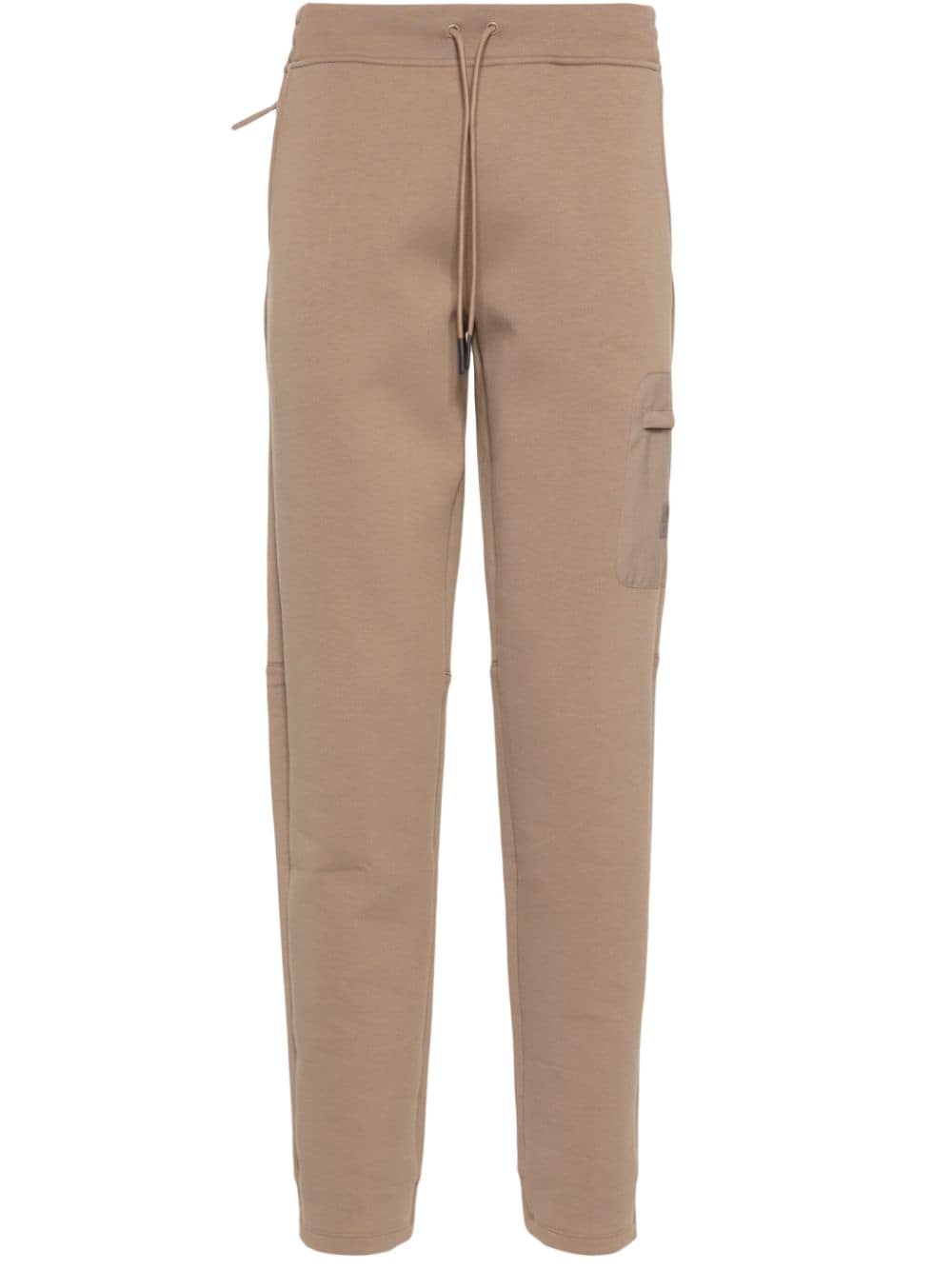 Shop Boggi Milano Logo-patch Track Pants In Nude