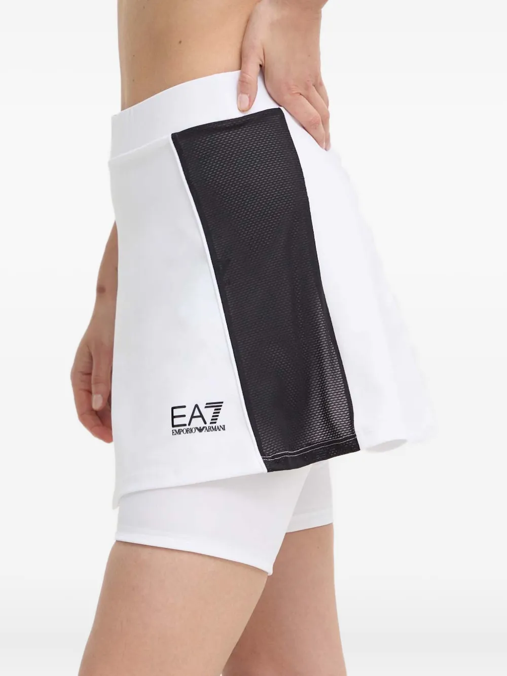 Ea7 Emporio Armani Ventus 7 mini skirt | A-Line Skirts | Image 2
