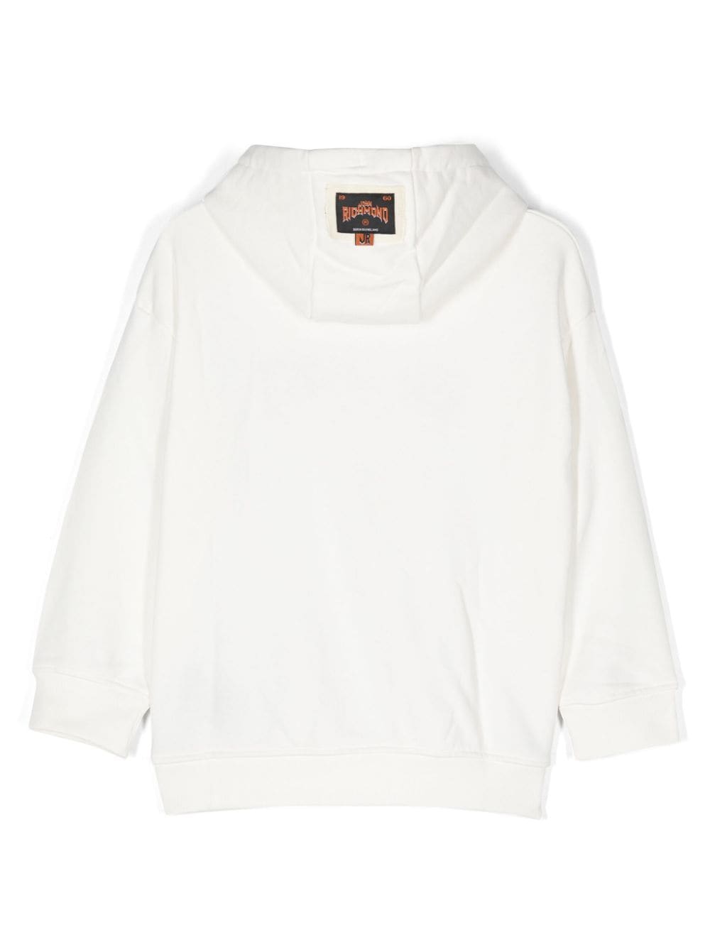 John Richmond Junior Hoodie met geborduurd logo - Beige