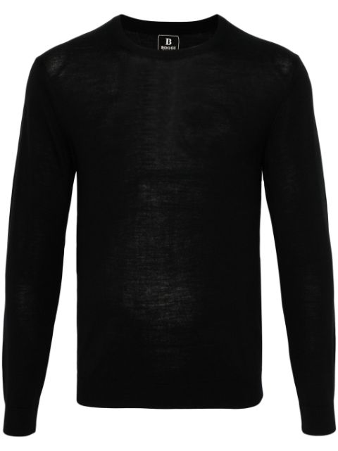 Boggi Milano wool crew-neck sweater Men